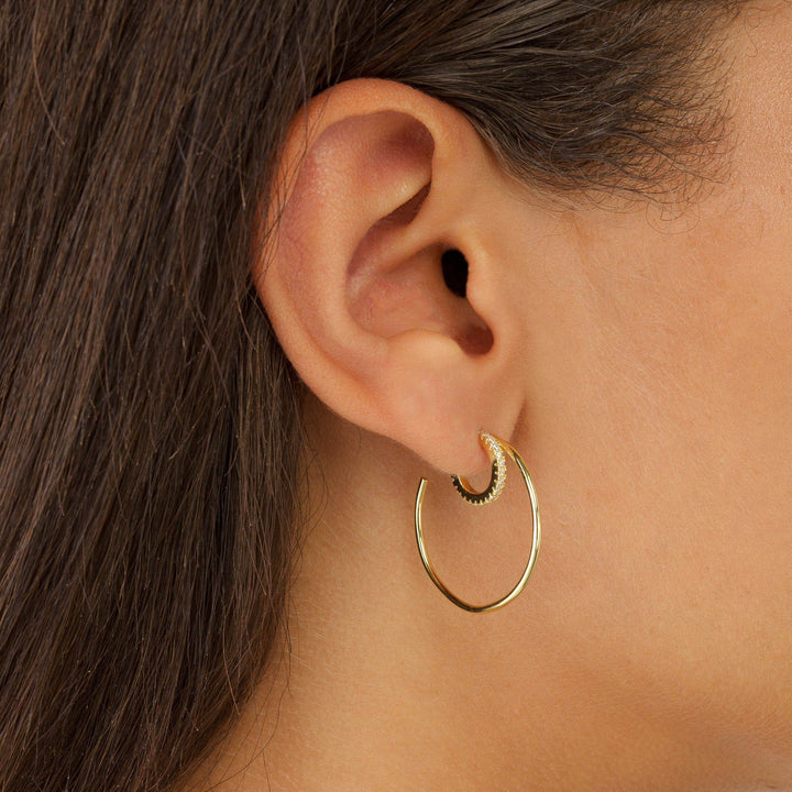  Double Hoop Earring - Adina Eden's Jewels