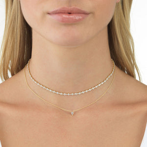  Mini Teardrop Necklace - Adina Eden's Jewels