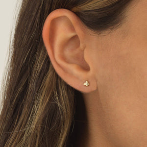  Diamond Butterfly Stud Earring 14K - Adina Eden's Jewels