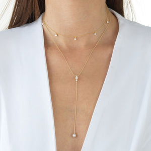  Pearl Shaker Choker - Adina Eden's Jewels