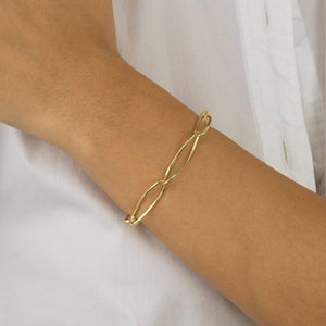  Twisted Link Bracelet - Adina Eden's Jewels