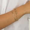  Thin Link Bracelet 14K - Adina Eden's Jewels