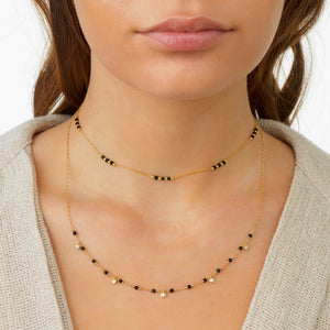  Beaded Chain Choker - Adina Eden's Jewels