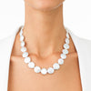  Pearl Disc Necklace - Adina Eden's Jewels