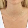  Diamond Layered Necklace 14K - Adina Eden's Jewels