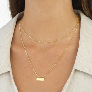  Singapore Necklace 14K - Adina Eden's Jewels