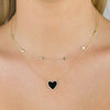  Mini Hearts Necklace 14K - Adina Eden's Jewels
