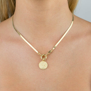  Toggle Herringbone Necklace - Adina Eden's Jewels