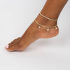  Dangling Butterfly Tennis Anklet - Adina Eden's Jewels
