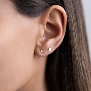 Mini Starburst Stud Earring - Adina Eden's Jewels