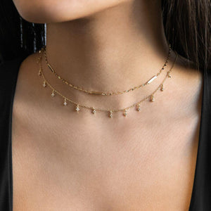  Dainty Bar Choker - Adina Eden's Jewels