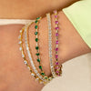  Multi Shape CZ Bracelet - Adina Eden's Jewels
