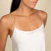  3D Pave/Solid Butterfly Necklace - Adina Eden's Jewels