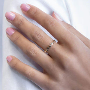  Stars Ring 14K - Adina Eden's Jewels