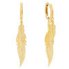 Gold Huggie Earring - Adina Eden's Jewels