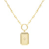 Gold Starburst Boxed Necklace - Adina Eden's Jewels
