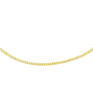 14K Gold Cuban Chain Choker 14K - Adina Eden's Jewels