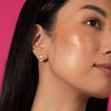  Dangling Teardrop Charms Stud Earring - Adina Eden's Jewels