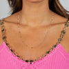  Cylinder Chain Necklace - Adina Eden's Jewels