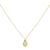 14K Gold Shell Necklace 14K - Adina Eden's Jewels