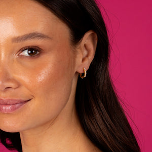  Pearl Huggie Earring - Adina Eden's Jewels