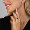 Engraved Mini Signet Ring 14K - Adina Eden's Jewels