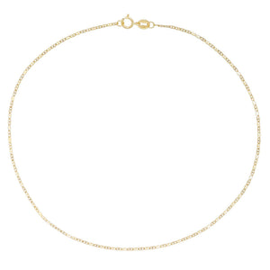 14K Gold Encore Anklet 14K - Adina Eden's Jewels