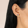  Mini CZ Flower Stud Earring - Adina Eden's Jewels