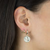  Tiny Solid Double Huggie Earring - Adina Eden's Jewels