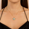  Pearl X Turquoise Star Necklace - Adina Eden's Jewels