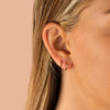  Mini Solid Huggie Earring 14K - Adina Eden's Jewels