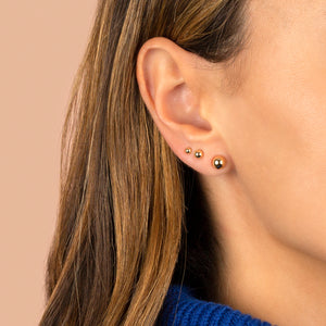  Ball Stud Earring - Adina Eden's Jewels