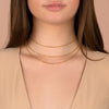  Twisted Herringbone Necklace - Adina Eden's Jewels