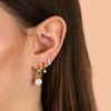  Mini Pearl Huggie Earring - Adina Eden's Jewels