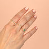  Diamond Serpent Wrap Ring 14K - Adina Eden's Jewels