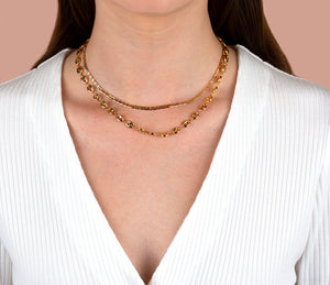  Puff Mariner Link Necklace - Adina Eden's Jewels