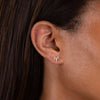  Diamond Zodiac Stud Earring 14K - Adina Eden's Jewels