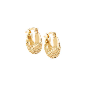  Chunky Tidal Hoop Earrings - Adina Eden's Jewels