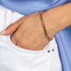  Triple CZ Cuban Chain Bracelet - Adina Eden's Jewels