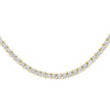 Gold / 3 MM / 16" Tennis Necklace - Adina Eden's Jewels