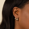  Mini Dome Huggie Earring - Adina Eden's Jewels