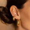  Chubby Hoop Earring 14K - Adina Eden's Jewels