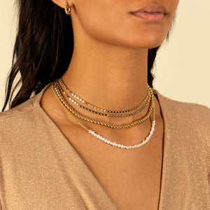  Beaded Ball Necklace - Adina Eden's Jewels
