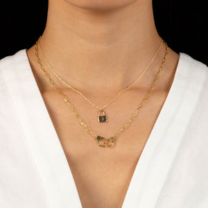  Handcuff Link Necklace - Adina Eden's Jewels