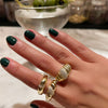  CZ Braided Ring - Adina Eden's Jewels
