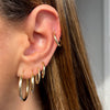  Mini Twisted Huggie Earring 14K - Adina Eden's Jewels