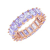 Lilac / 9 Pastel Colored Band - Adina Eden's Jewels