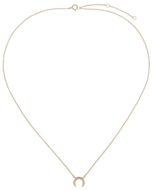  Mini Horn Necklace - Adina Eden's Jewels