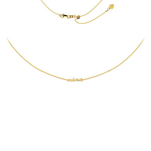 14K Gold Mama Choker 14K - Adina Eden's Jewels