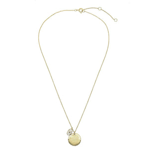  Double Disc Necklace - Adina Eden's Jewels